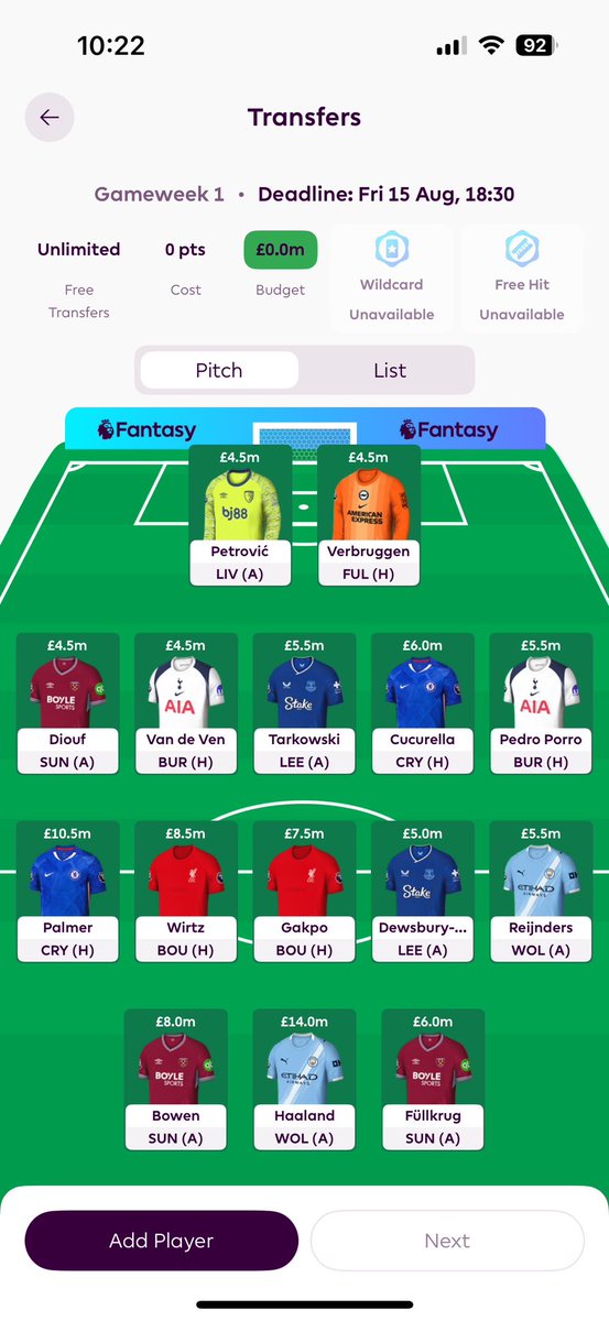 Louis_Hall's tweet photo. @FPL_Salah BB1, FH2 - thoughts? https://t.co/cLSp4tWePP