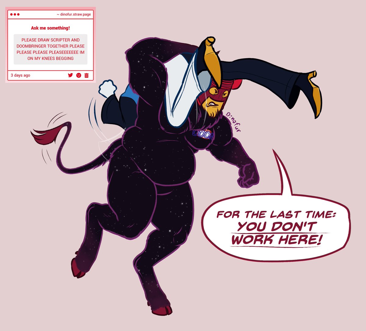 Din0Fur's tweet image. Couldn't resist having fun with this
#roblox #mrdoombringer #scripterroblox