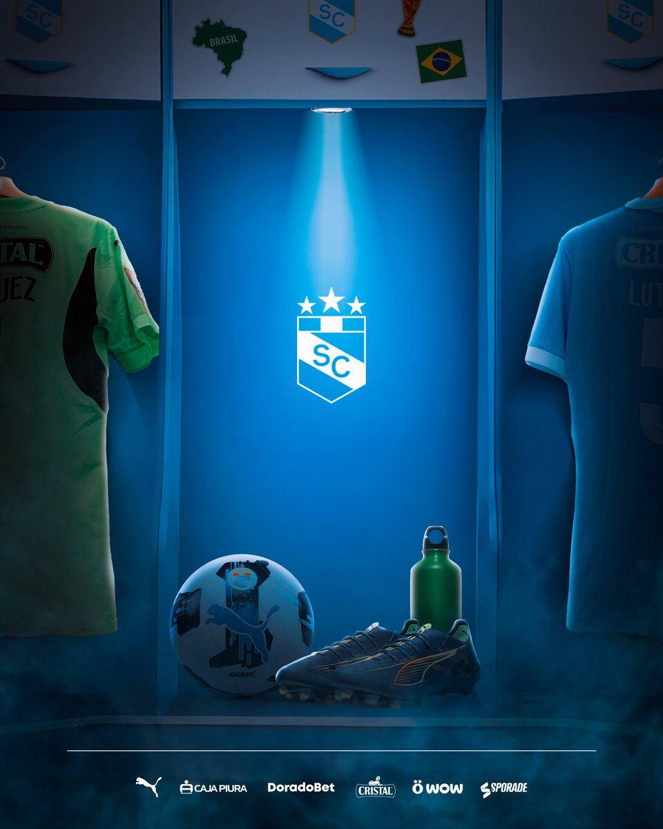 O vestiário celeste tem um novo integrante 🇧🇷⏳

Entérate primero en nuestro WhatsApp Celeste, para seguirlo haz click aquí: 
whatsapp.com/channel/0029Vb…

#FuerzaCristal