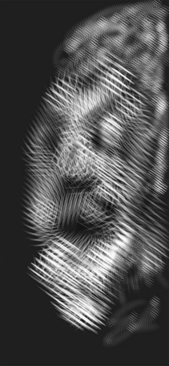 Art of the Day: "blurry face". Buy at: ArtPal.com/edbarragandg?i…