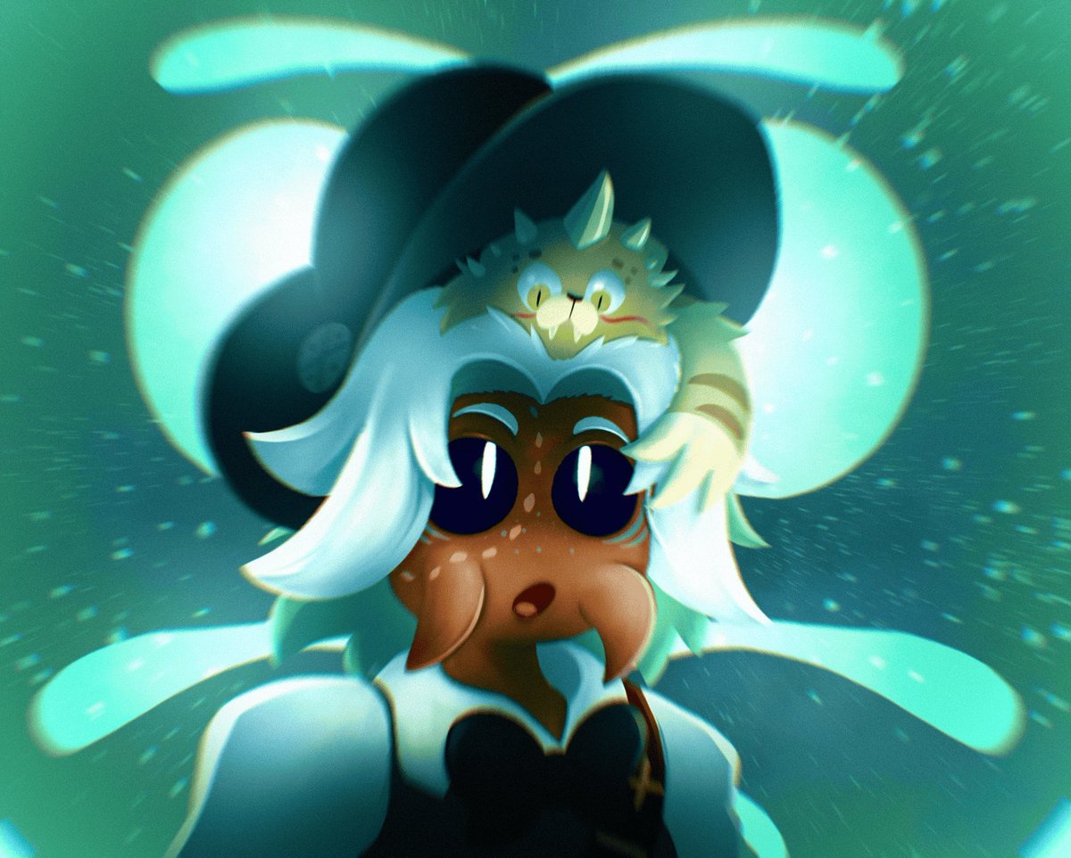 KamiLeonBW's tweet photo. Attack #27 featuring @_Kooljax_’s Mel and LG. 
#artfight #artfight2025 https://t.co/y18Vf5GKO6
