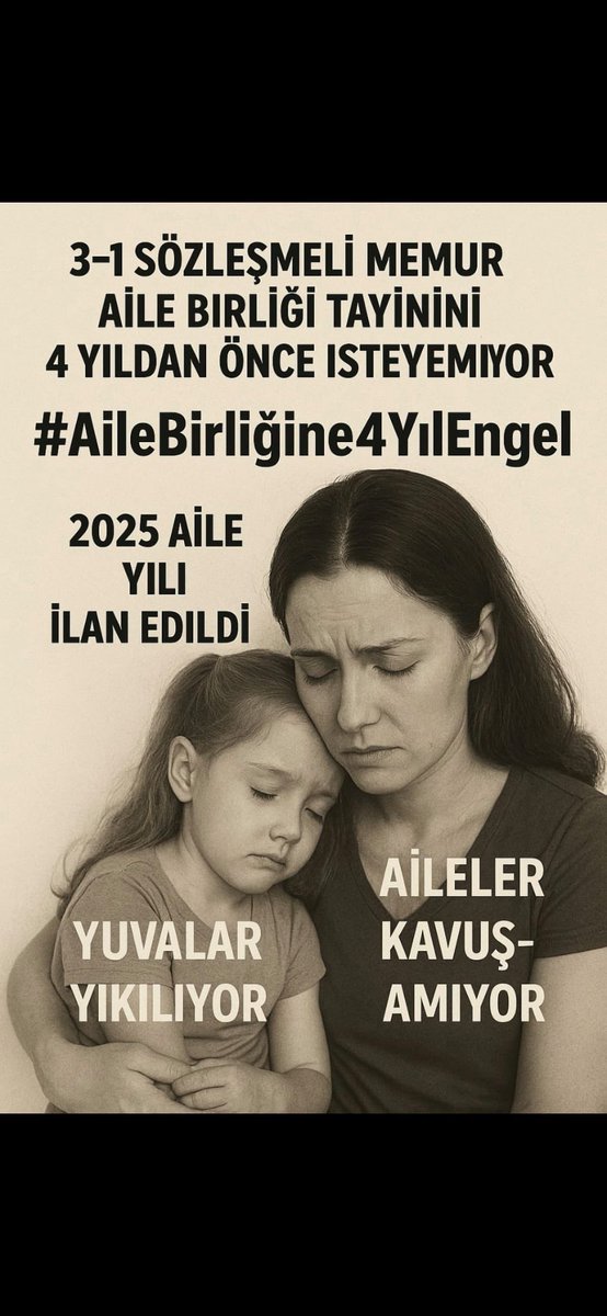 #RteSözMemAilesiAyri