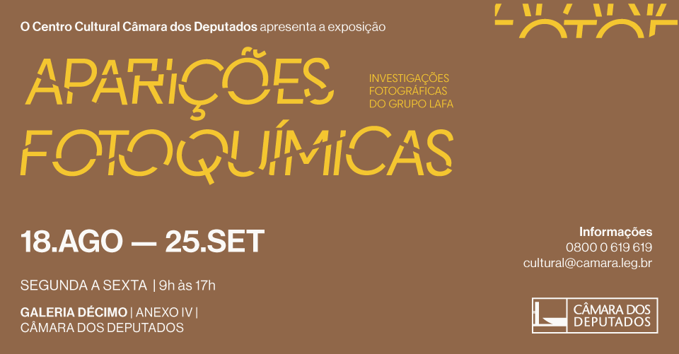 camaradeputados's tweet photo. A Câmara inaugura a exposição Aparições Fotoquímicas, com 29 obras de 18 artistas do Laboratório de Fotografia Alternativa (UnB). A mostra explora os segredos das técnicas fotográficas antigas, destacando experimentos visuais com cianotipia e marrom Van Dyck, produzidos com compostos químicos e luz solar. Visite!
