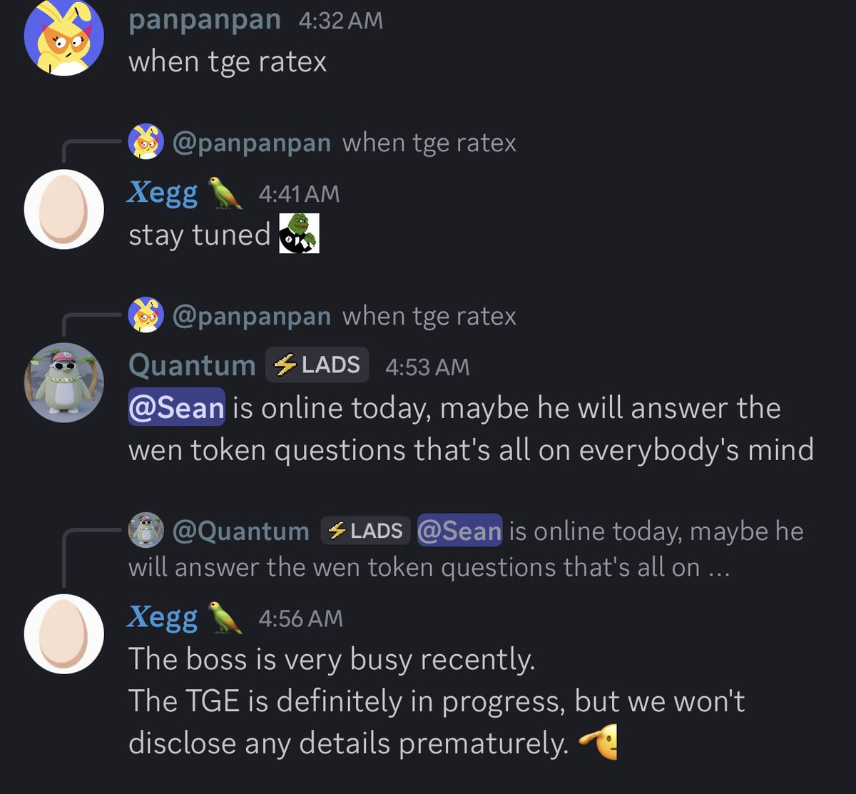 MyTwoSatoshies's tweet photo. putting in that work 💪 @RateX_Dex . big things coming per their discord. TGE to follow? What do y’all think? Anyways, probably a good time to add some points to the bored before TGE. Video to come soon - Use my link: https://t.co/4GCGh6oCFU https://t.co/PNOAamUc2O