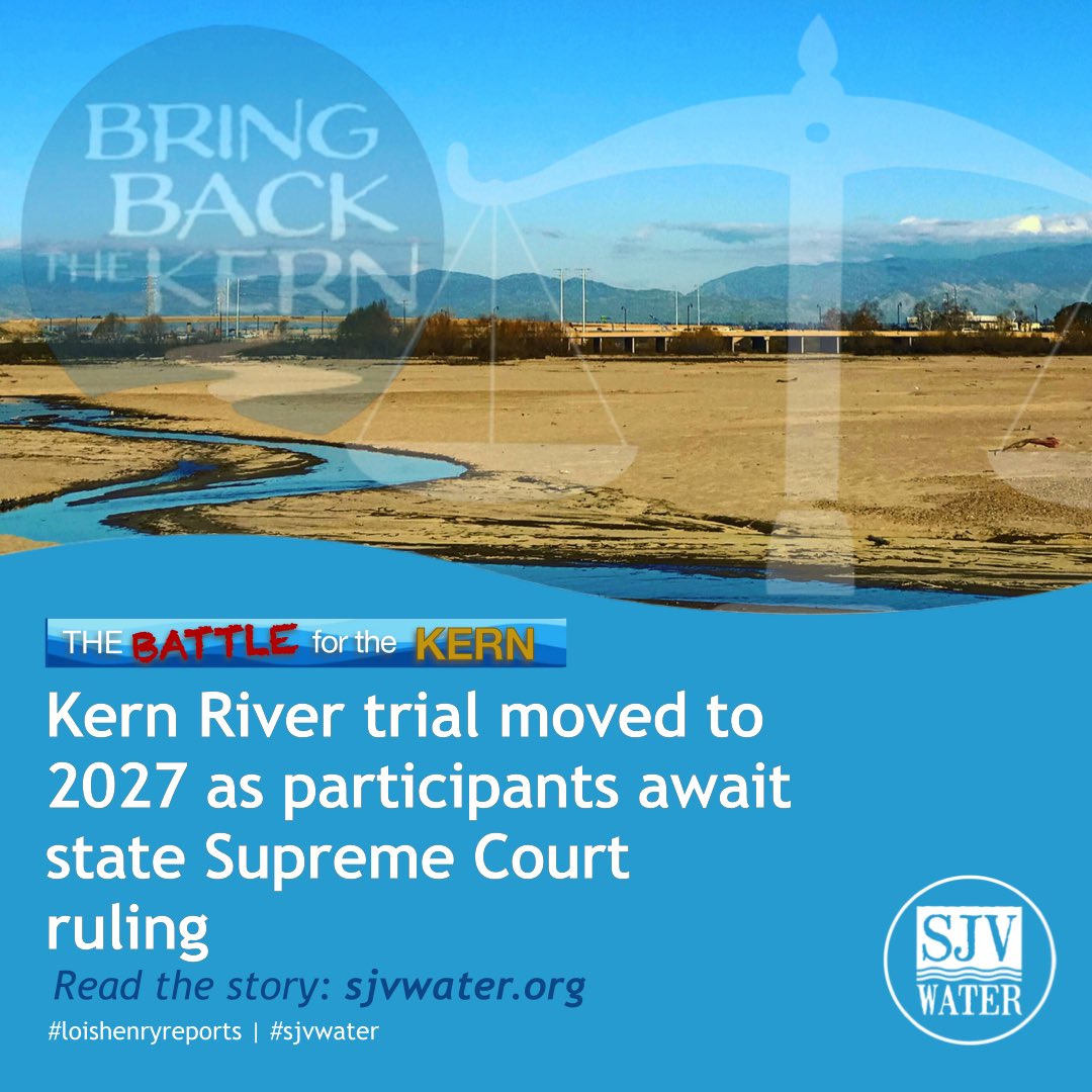 SJVWater's tweet image. BREAKING- sjvwater.org
@loishenry reports. #bringbackthekern #kernriver #loishenryreports #sjvwater