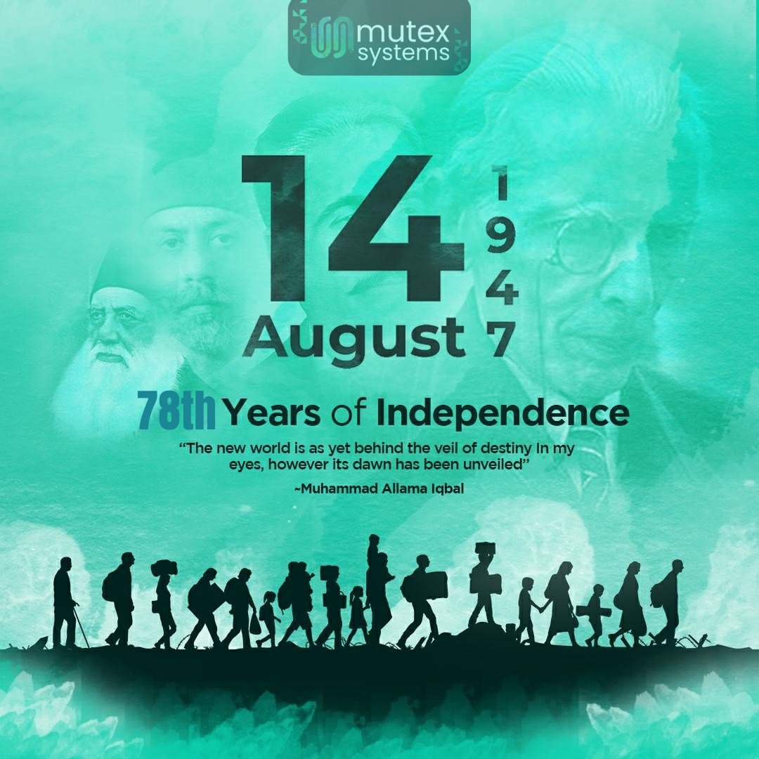mutex_systems's tweet photo. "The first duty of a government is to maintain law and order, so that the life, property and religious beliefs of its subjects are fully protected."
— Quaid-e-Azam, 11 August 1947

#14August #IndependenceDay #QuaidEAzam #CyberSecurityForPakistan #DigitalPakistan #MutexSystems https://t.co/uHH4aYvcwH