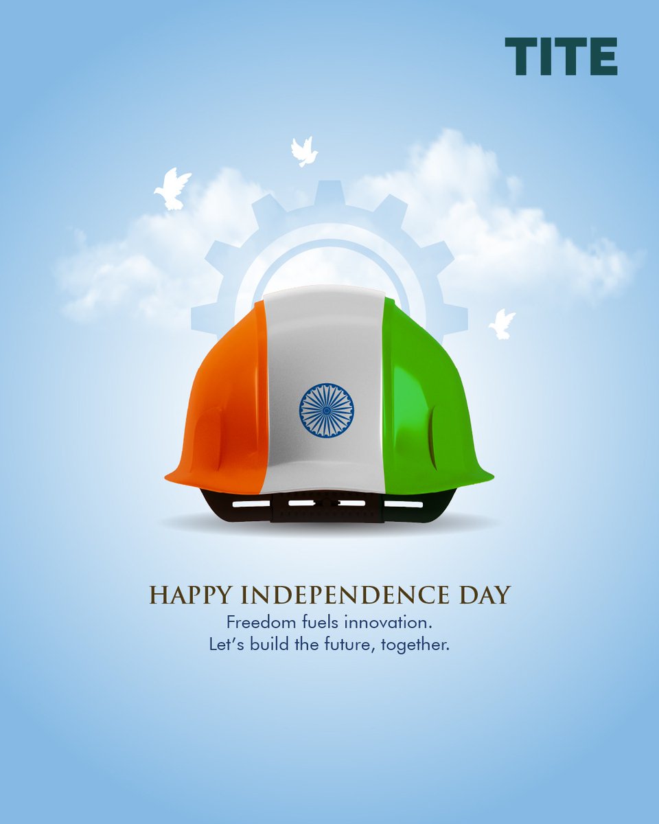 tite_official_'s tweet photo. From strong foundations to futuristic innovation this Independence Day, let’s engineer dreams that stand tall for generations. 🇮🇳✨
#HappyIndependenceDay #TITE #IndependenceDayIndia #FutureLeaders #TechForNation #BTechLife #InnovatorsOfTomorrow #ProudToBeIndian #NationFirst https://t.co/sAwxpk51Nk