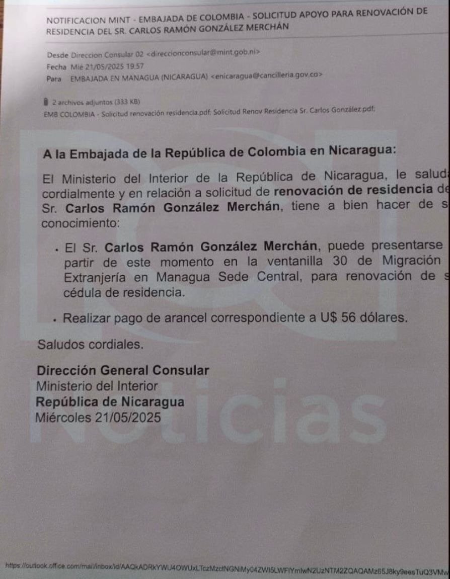No es el mundo al revés, es el Estado colombiano al servicio de los criminales: Resulta que el prófugo-mejor amigo de Petro, Carlos Ramón González, logró residencia en Nicaragua con ayuda del propio Gobierno de <a href="/petrogustavo/">Gustavo Petro</a>. No hay duda, estaba trabajando bajo las órdenes de la