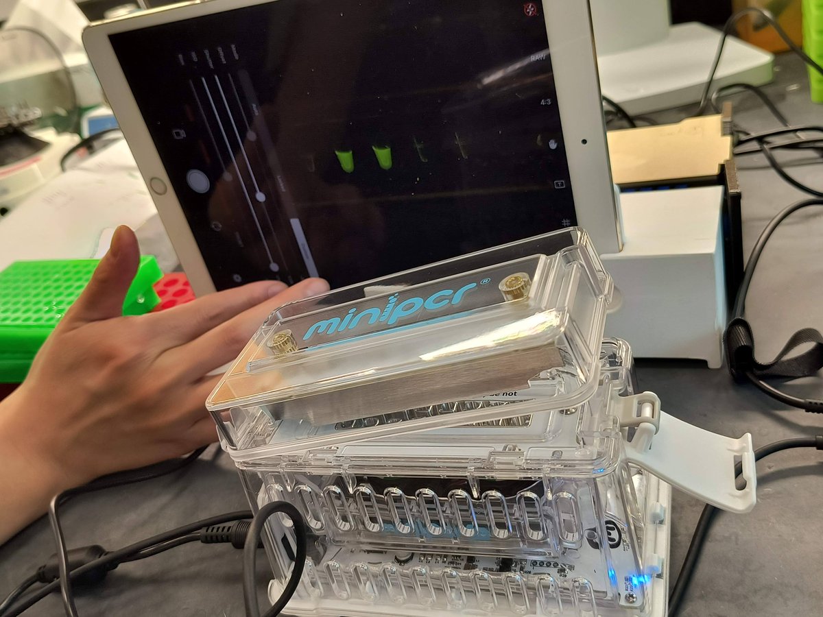 miniPCR's tweet photo. Huge news! 🚀 The @genesinspace-12 experiment is launching soon on SpX-33 to test phage therapy in space. A big thank you to our incredible student winners and partners at @BoeingSpace, @NEBiolabs, and ISS National Lab for making this possible! https://t.co/Zym4mjwbku