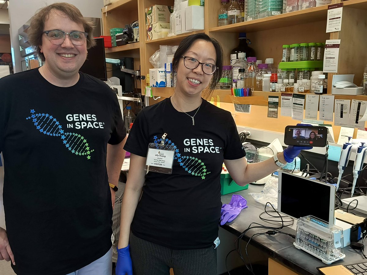 miniPCR bio (@minipcr) on Twitter photo Huge news! 🚀 The <a href="/genesinspace/">Genes in Space</a>-12 experiment is launching soon on SpX-33 to test phage therapy in space. A big thank you to our incredible student winners and partners at <a href="/BoeingSpace/">Boeing Space</a>, <a href="/NEBiolabs/">New England Biolabs</a>, and ISS National Lab for making this possible! Huge news! 🚀 The <a href="/genesinspace/">Genes in Space</a>-12 experiment is launching soon on SpX-33 to test phage therapy in space. A big thank you to our incredible student winners and partners at <a href="/BoeingSpace/">Boeing Space</a>, <a href="/NEBiolabs/">New England Biolabs</a>, and ISS National Lab for making this possible!