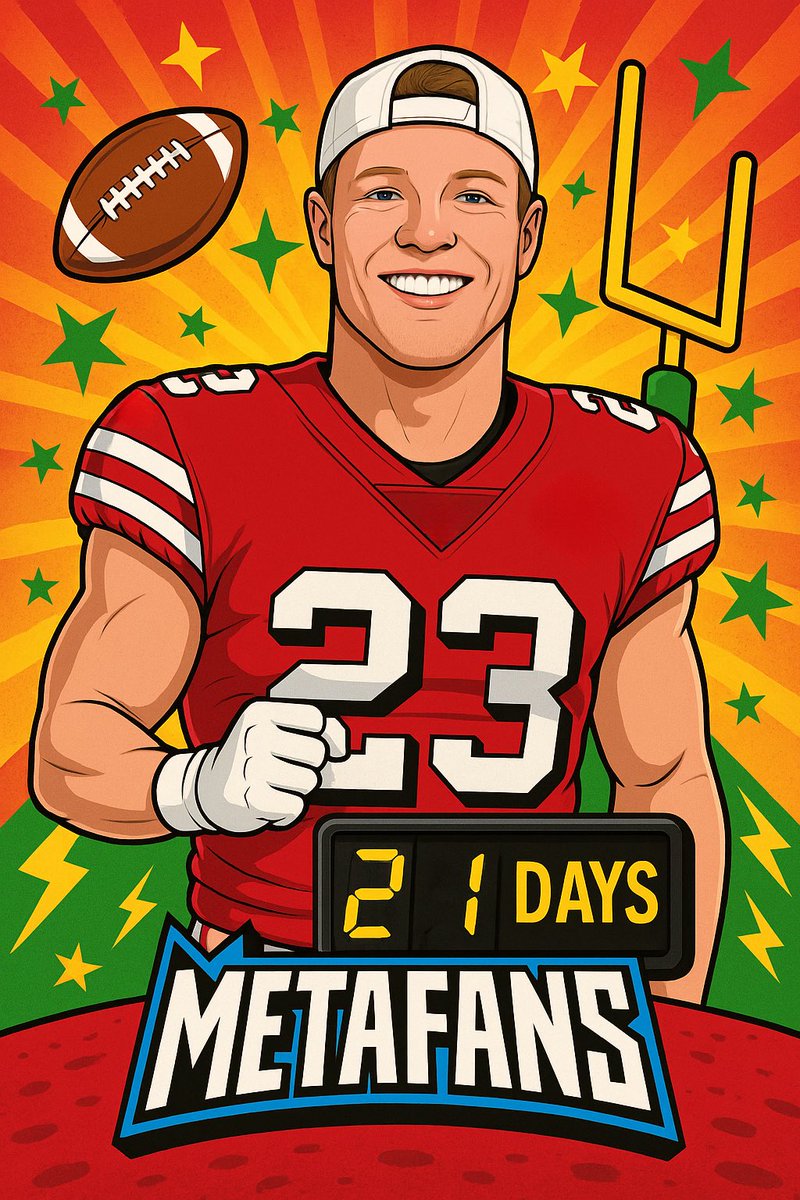 metafansnft's tweet image. Are you a Metafans holder? 👀
Come kickoff you’re going to want to be. Big things planned for the football season ahead! 🏈