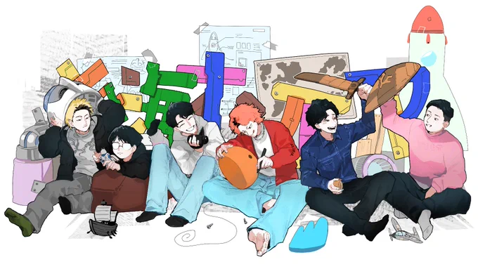 東オちょっと前に描いてたやつ