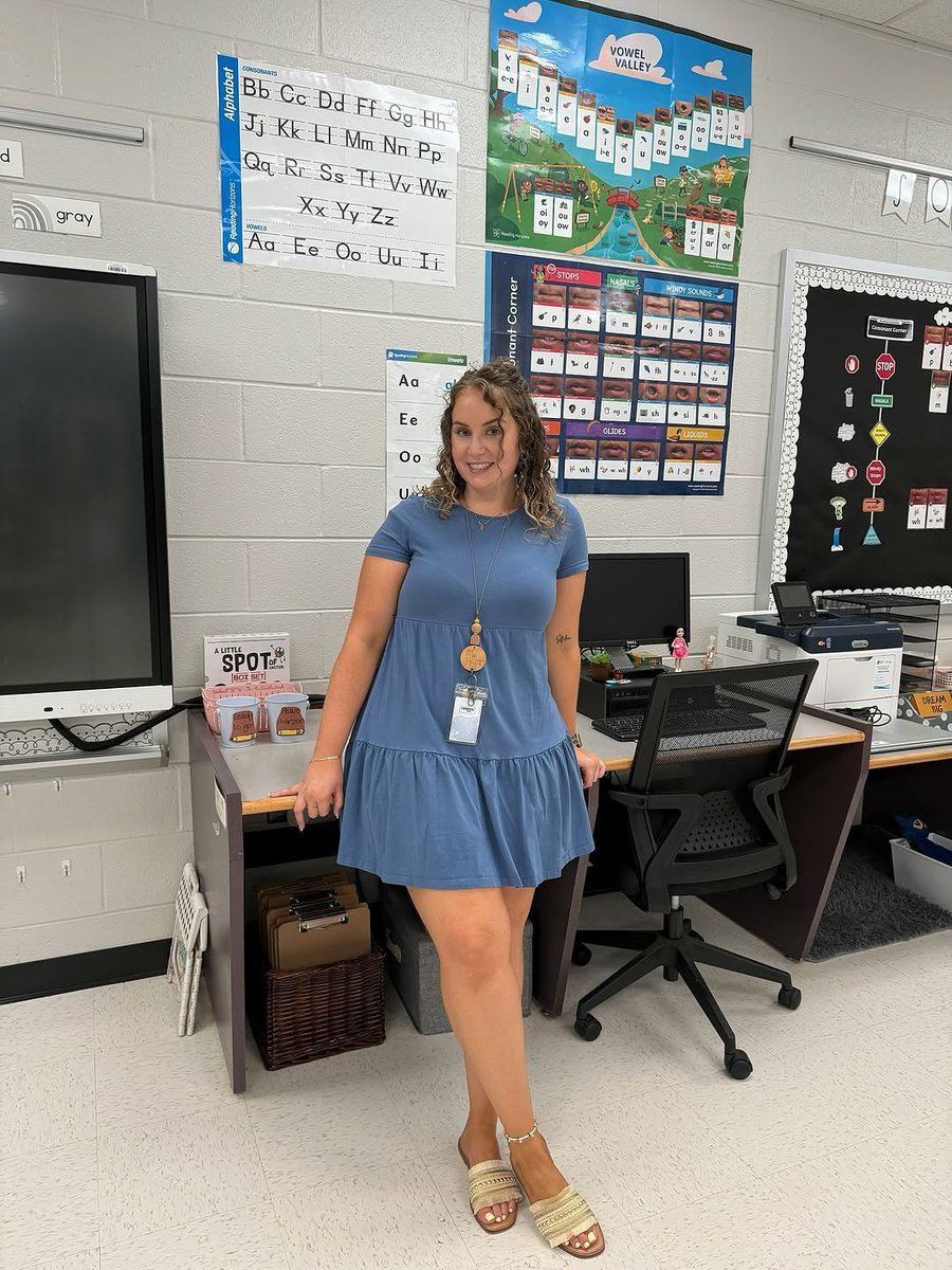 Tara_Howlett11's tweet photo. back at it like I never left 📚✏️✨\n\n#teacher #teachersofinstagram #kindergarten #classroom #BackToSchool https://t.co/Pd0uA23rTe