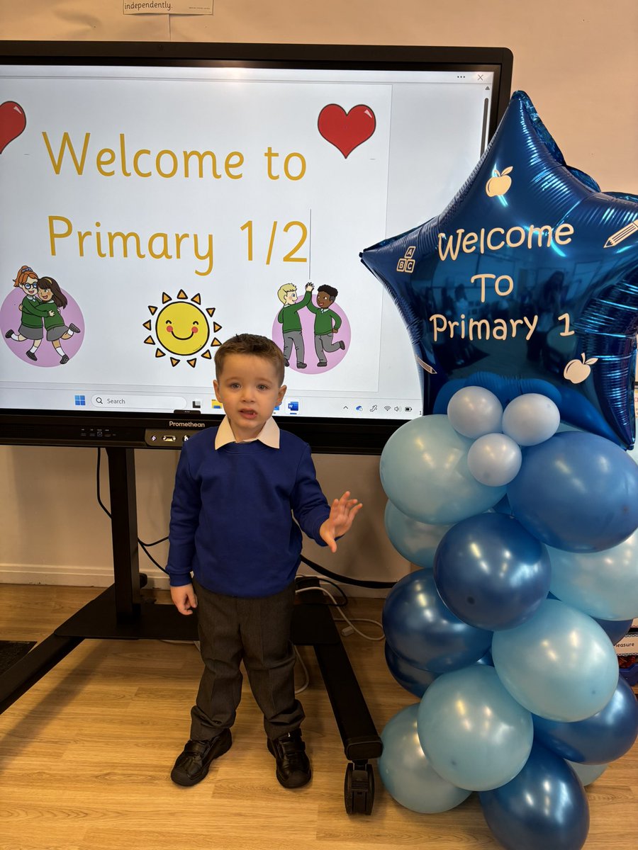 A huge well done to all of our Primary 1 children who were fantastic today! A class full of superstars. A big thank you to our buddies too for being such great helpers and role models 🤩💕