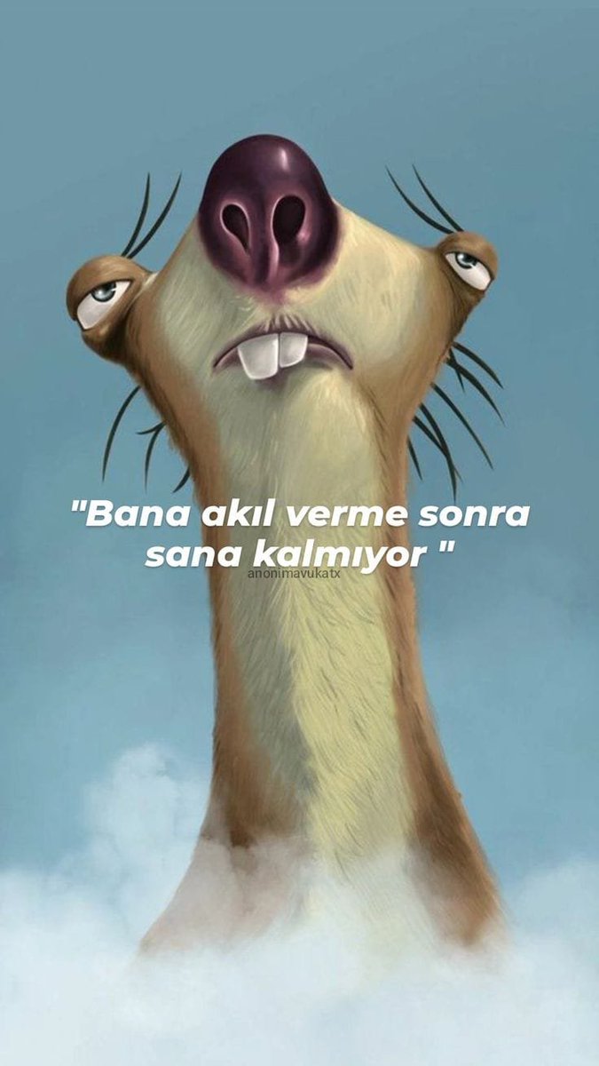 Bana akıl vermeyin, sonra size kalmıyor.