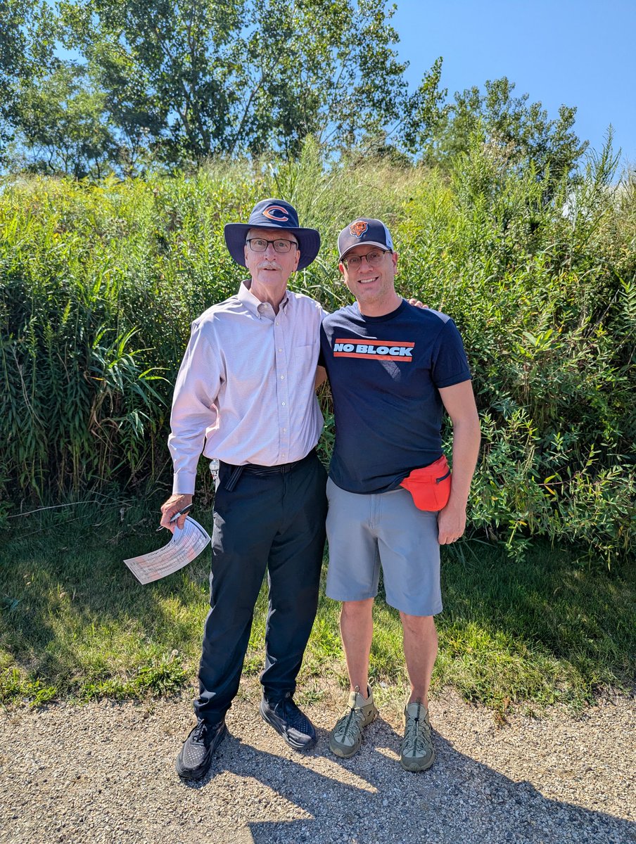 AndrewLupole's tweet photo. #BearsTrainingCamp @ChicagoBears Met the man George McCaskey https://t.co/ZrDydCphKg