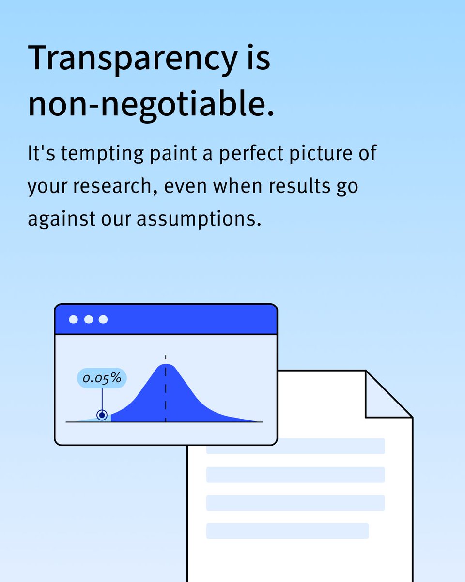 NNgroup's tweet image. When findings contradict stakeholder hopes, stay transparent. Embrace limitations &amp;amp; educate on why they matter—credibility beats comfort. Learn more: bit.ly/4ouyWZj 

#ResearchIntegrity #UserResearch