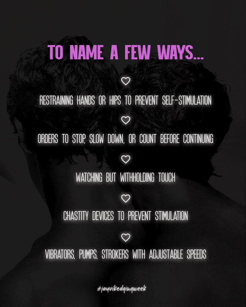 jvedgingweek's tweet photo. Before the fun begins and the prompts are revealed... Let's take a glimpse into what awaits👀
#jayvik #jayvikedgingweek https://t.co/CmnwgIeJ8g