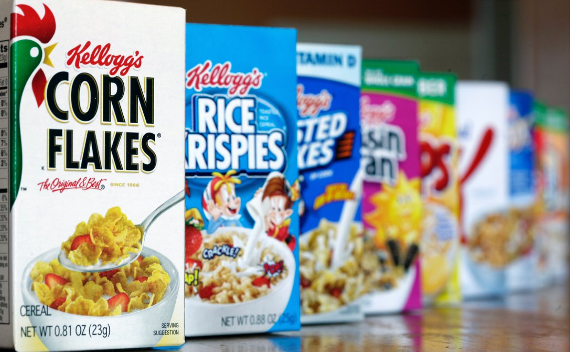BREAKING: Kellogg’s becomes first company to sign legally binding agreement removing toxic dyes from cereals.