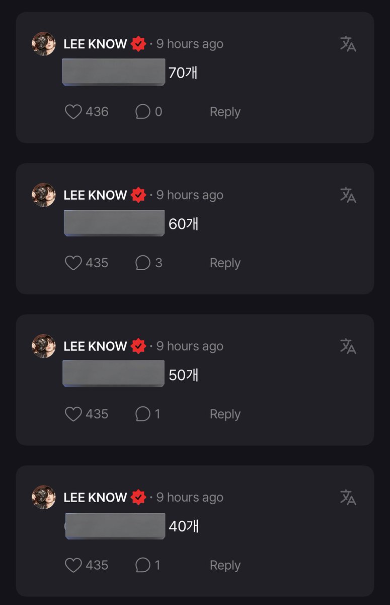 skzsfans's tweet photo. 💖: lee know, if you reply i’ll do 10 squats 😸

🐰: 10 squats
🐰: 20 squats
🐰: 30 squats
🐰: 40 squats
🐰: 50 squats
🐰: 60 squats
🐰: 70 squats
🐰: 80 squats
🐰: 90 squats
🐰: just do 100 squats~ https://t.co/HNneyRBeTW