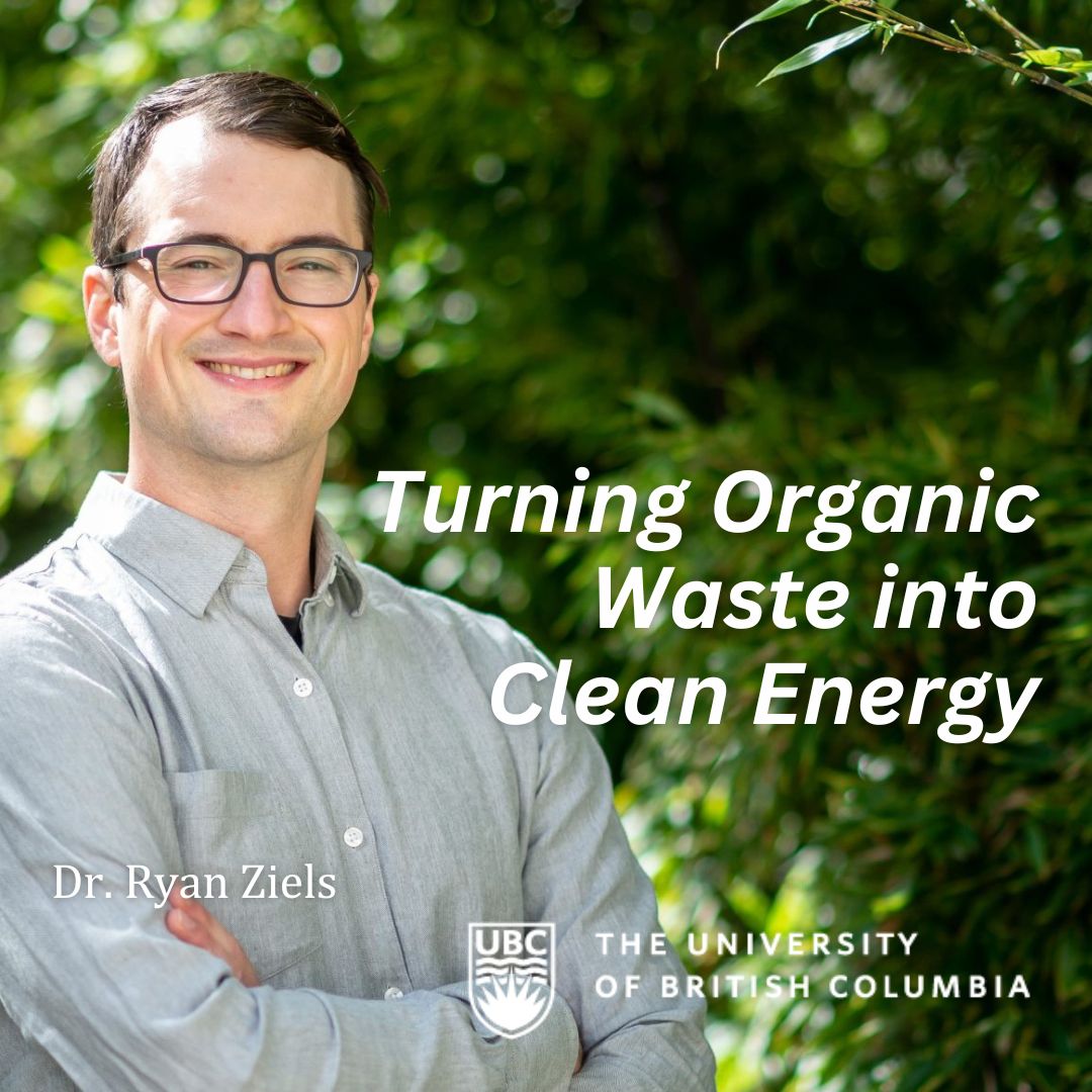 🍃Turning organic waste into #CleanEnergy! ⚡ Dr. Ryan Ziels and his team are partnering with <a href="/FortisBC/">FortisBC</a> to supercharge #RenewableNaturalGas using #microbial communities. By applying renewable electricity to anaerobic digesters, they’re boosting #RNG yields and transforming