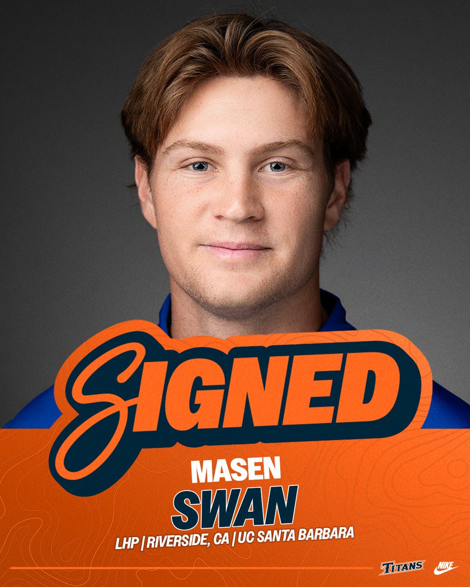 The left-handed pitcher from Riverside is officially a Titan!

Welcome to Cal State Fullerton, <a href="/swan_masen/">Masen Swan</a> 🐘

#TusksUp