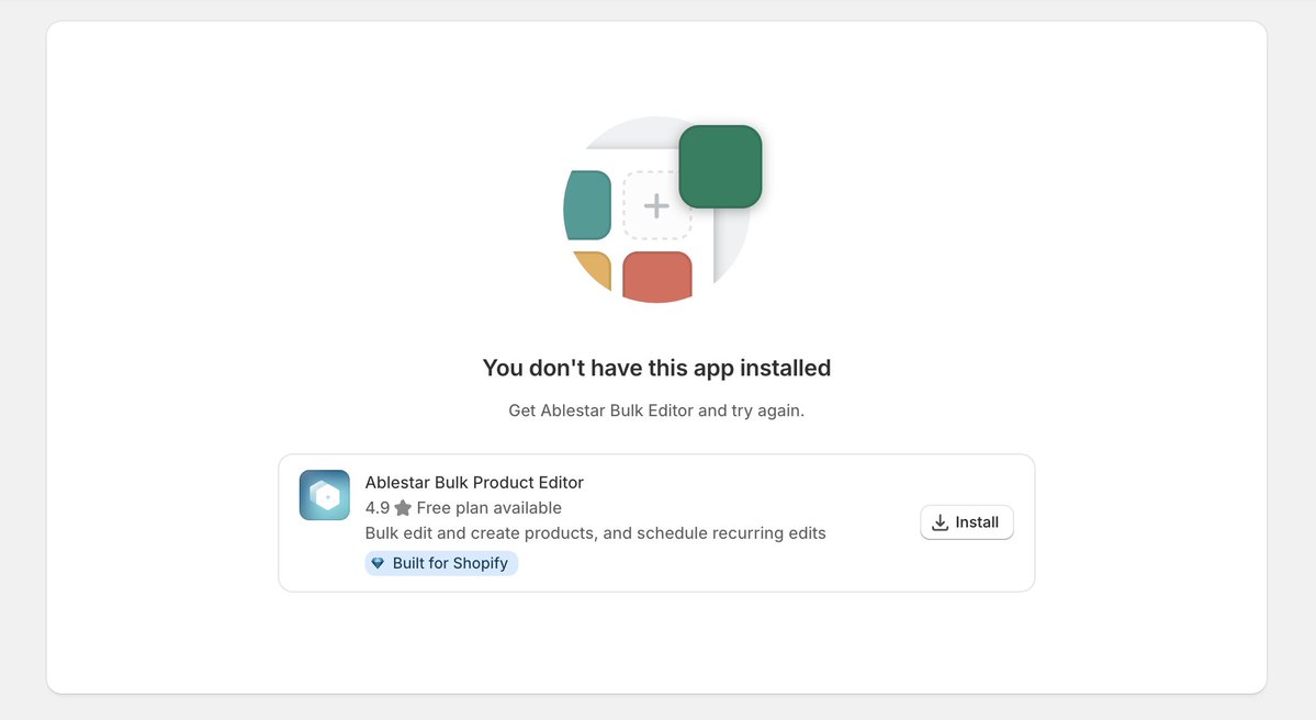 Daniel Beck (@1danielbeck) on Twitter photo <a href="/alexanderhupfer/">Alexander Hupfer</a> I don't know if this is documented but if you redirect the user to admin.shopify.com/apps/APP_API_Kโฆ they'll see a page like for the most recent store they logged into the admin: <a href="/alexanderhupfer/">Alexander Hupfer</a> I don't know if this is documented but if you redirect the user to admin.shopify.com/apps/APP_API_Kโฆ they'll see a page like for the most recent store they logged into the admin: