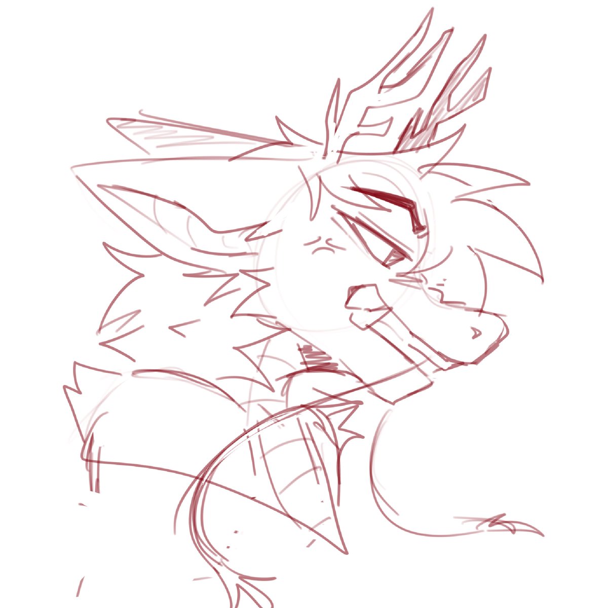 Random sketches of people in my server :3