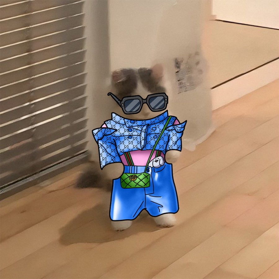 michionsolana's tweet photo. gucci gang. https://t.co/l8pE23z4dy