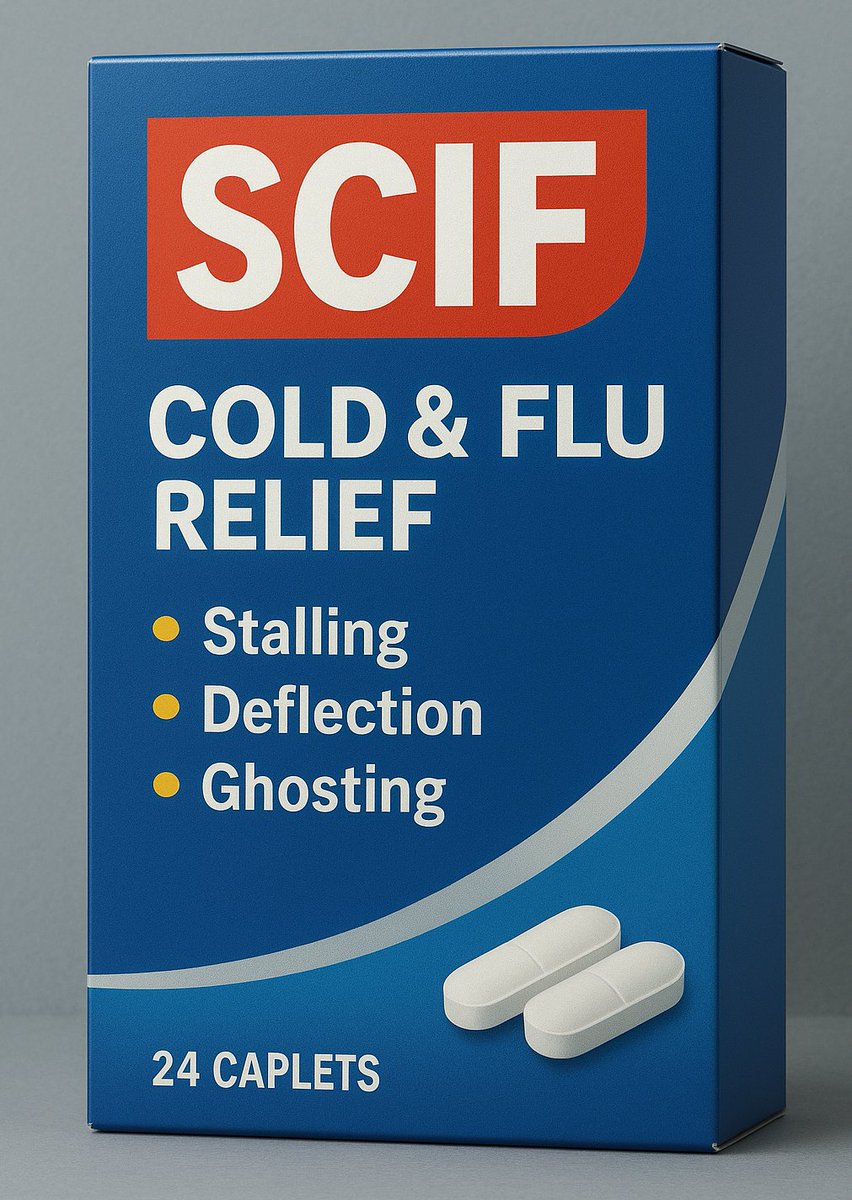 Found some over-the-counter medicine for SCIF Flu... 😂#ufotwitter