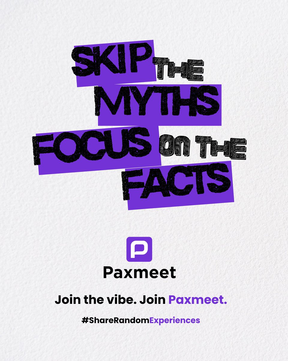 paxmeet's tweet photo. Socializing ≠ Small Talk

We’re creating a space where meeting people feels effortless, fun, and real.

Which myth do you think holds people back the most?

Drop it in the comments. Let’s start a real conversation 👇

#Paxmeet #RealConnection #NoSmallTalk #EventApp #FindYourVibe https://t.co/aDz9pugQHI