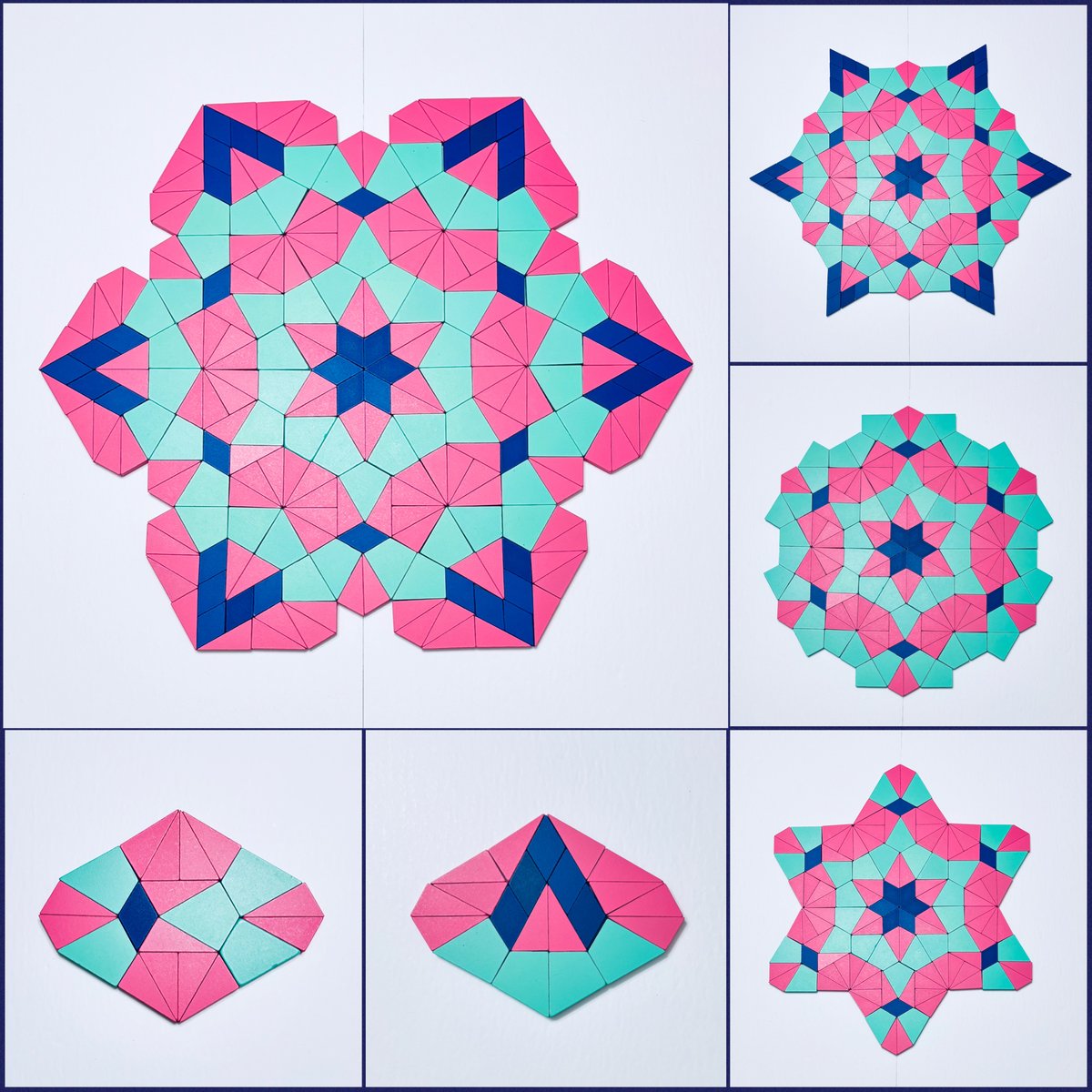 Pattern block play with octagons!  #21CenturyPB