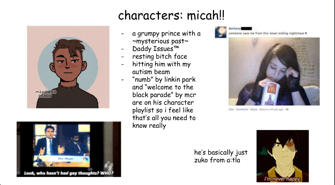 And my last pitch of the day... a Bad PowerPoint Intro to Path of Daedalus I made a long time ago 😂 

#QueerPit #YA #SF #D #MYTH