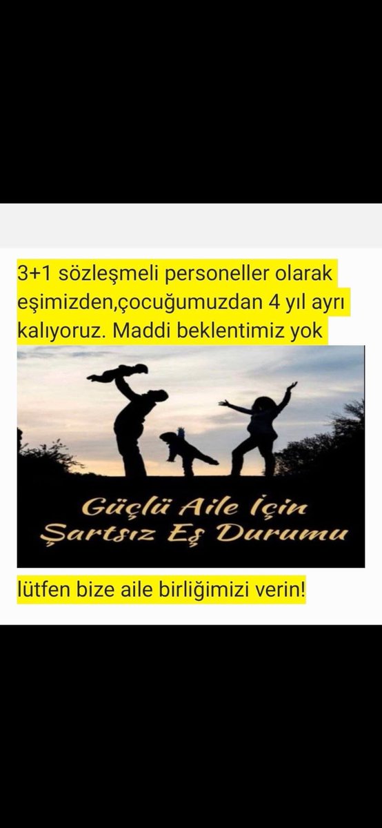 #RteSözMemAilesiAyri