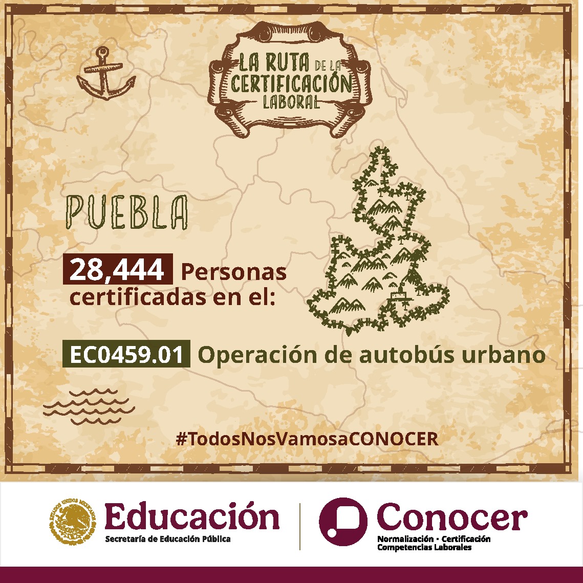 ConocerMx's tweet photo. En Puebla, miles de conductores ya cuentan con el respaldo oficial para demostrar su experiencia al volante en la operación de transporte público 🚙
Con #ConocerMx, el talento que mueve a la ciudad también se certifica 🛞📜
#LoQueSabesVale #TodosNosVamosAConocer https://t.co/PHtZX5b4zQ