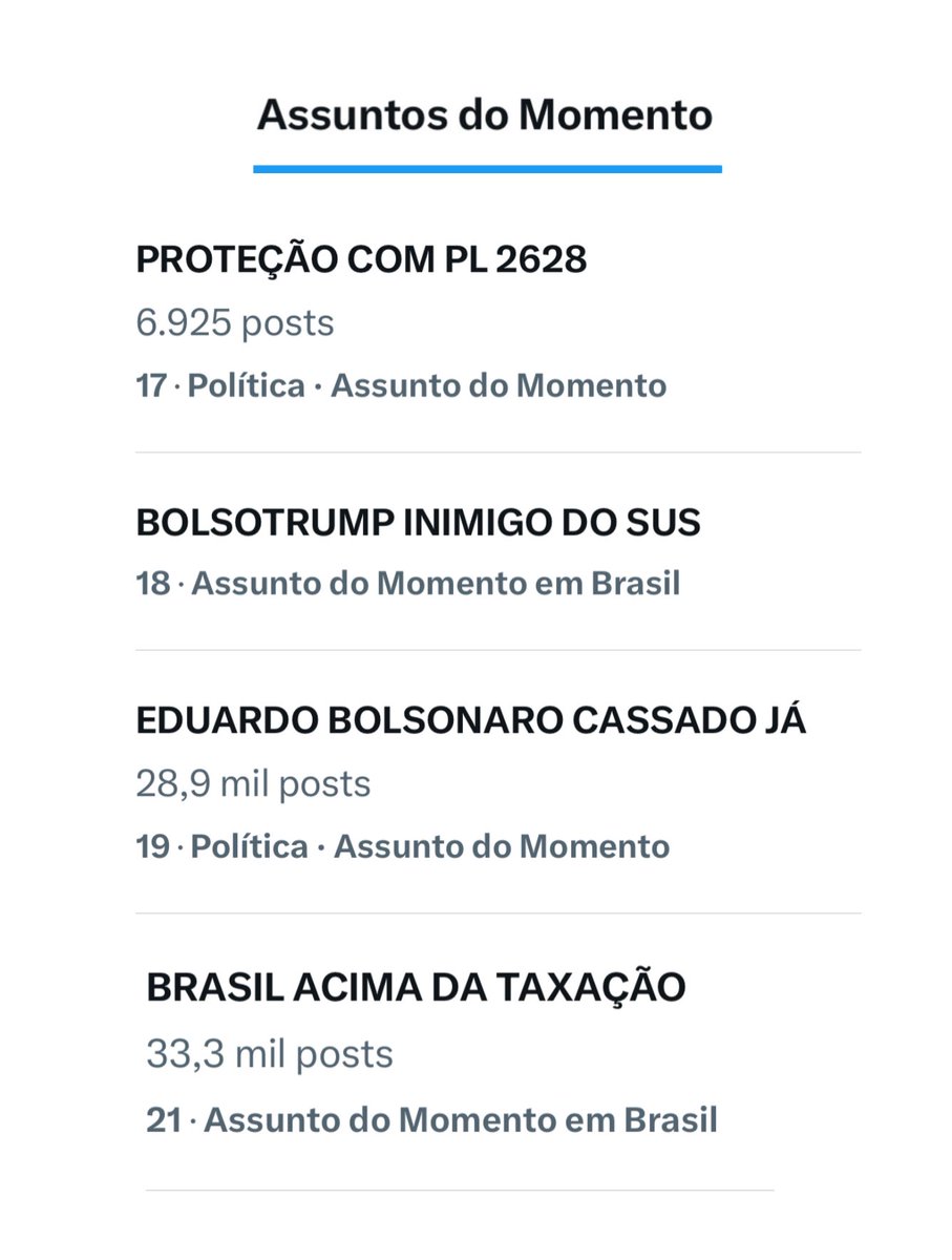 KriskaCarvalho's tweet photo. 🚨ACORDA MILITÂNCIA! 

Bora movimentar nossas tags:

PROTEÇÃO COM PL 2628

BOLSOTRUMP INIMIGO DO SUS

EDUARDO BOLSONARO CASSADO JÁ

BRASIL ACIMA DA TAXAÇÃO https://t.co/XMCHWP4Cxa