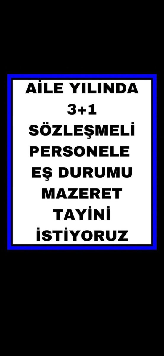 #RteSözMemAilesiAyri
