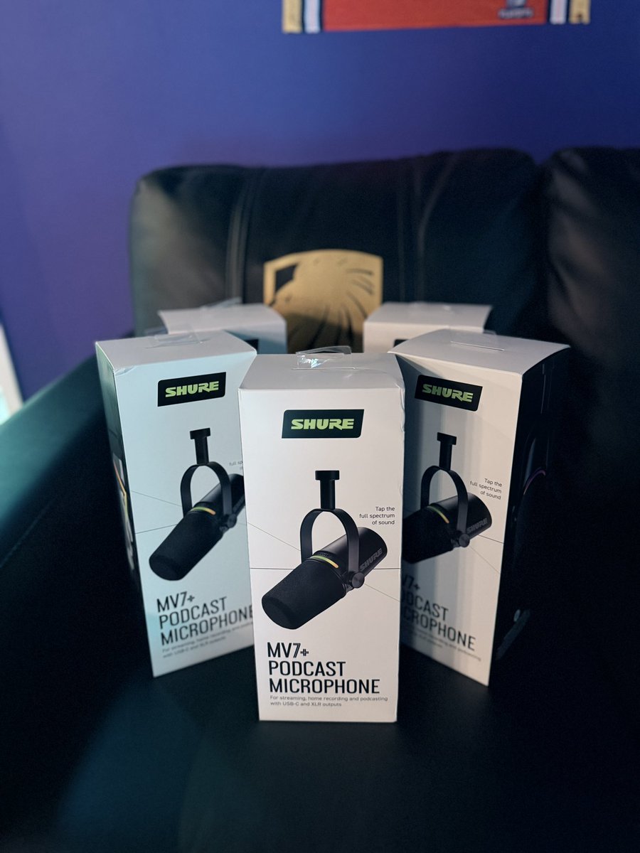 Called a Loadout! 📦🪂
Thank you <a href="/shure/">Shure</a> for powering our Content Creators &amp; Players! 🦁🎙️