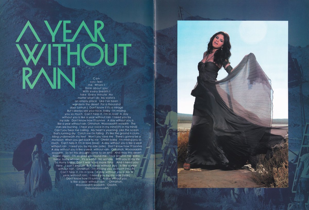 SelenaChina0722's tweet photo. “A Year Without Rain” (S) by @selenagomez had its BIGGEST streaming day since February, with 94,355 streams on Spotify on Wednesday (13/08).
#SelenaGomez
#AYearWithoutRain https://t.co/CzouarILLs