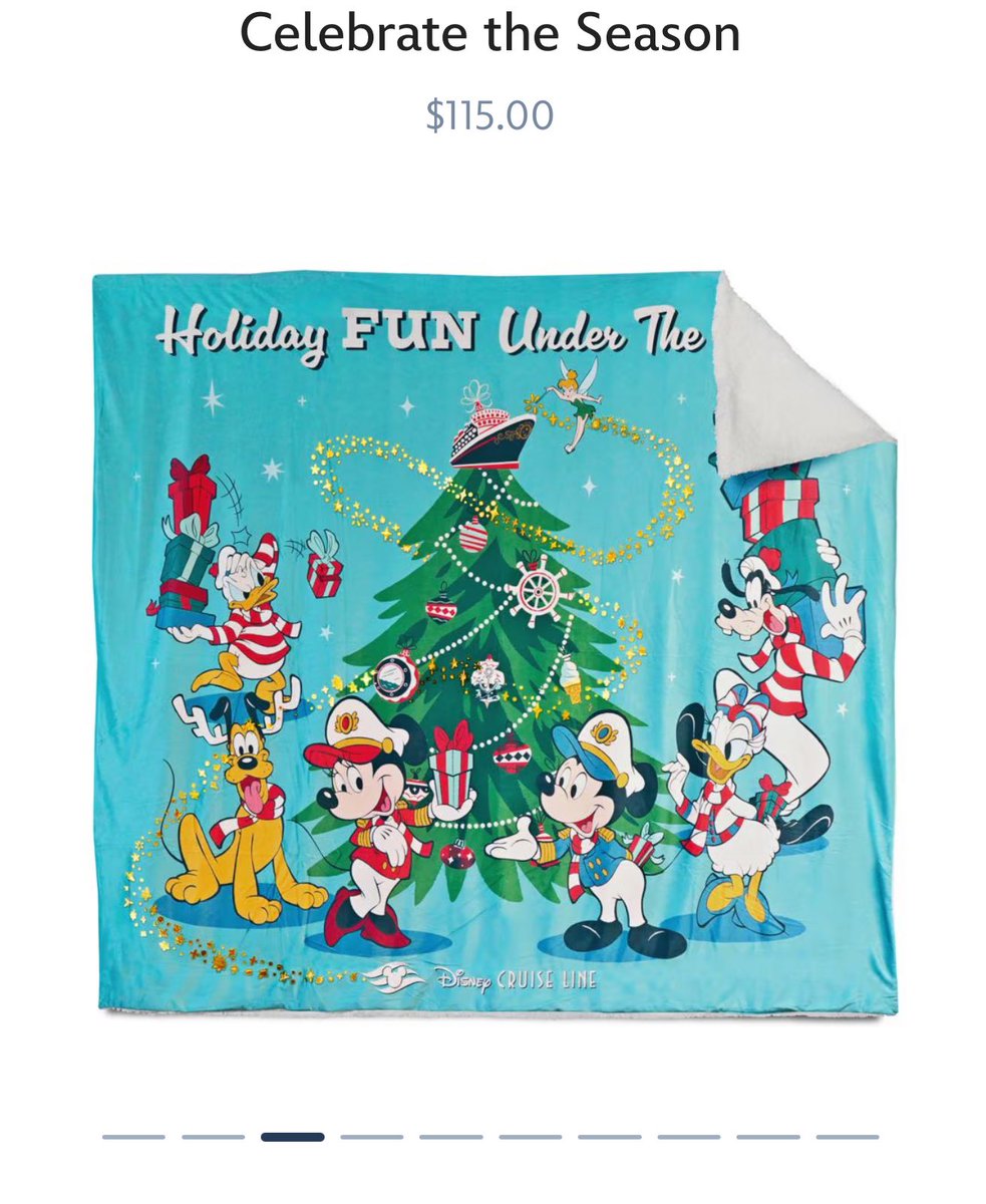 CHRIS_MAGIC_DCL's tweet photo. Disney Cruise has loaded the Christmas 🎄 blanket package on the website this is available for my destiny sailing over thanksgiving! Which is not designated a very merry sailing! I was worried it would be a option to purchase @TheDCLBlog @theDCLdude @RopeDropOnDeck @BackToTheMouse