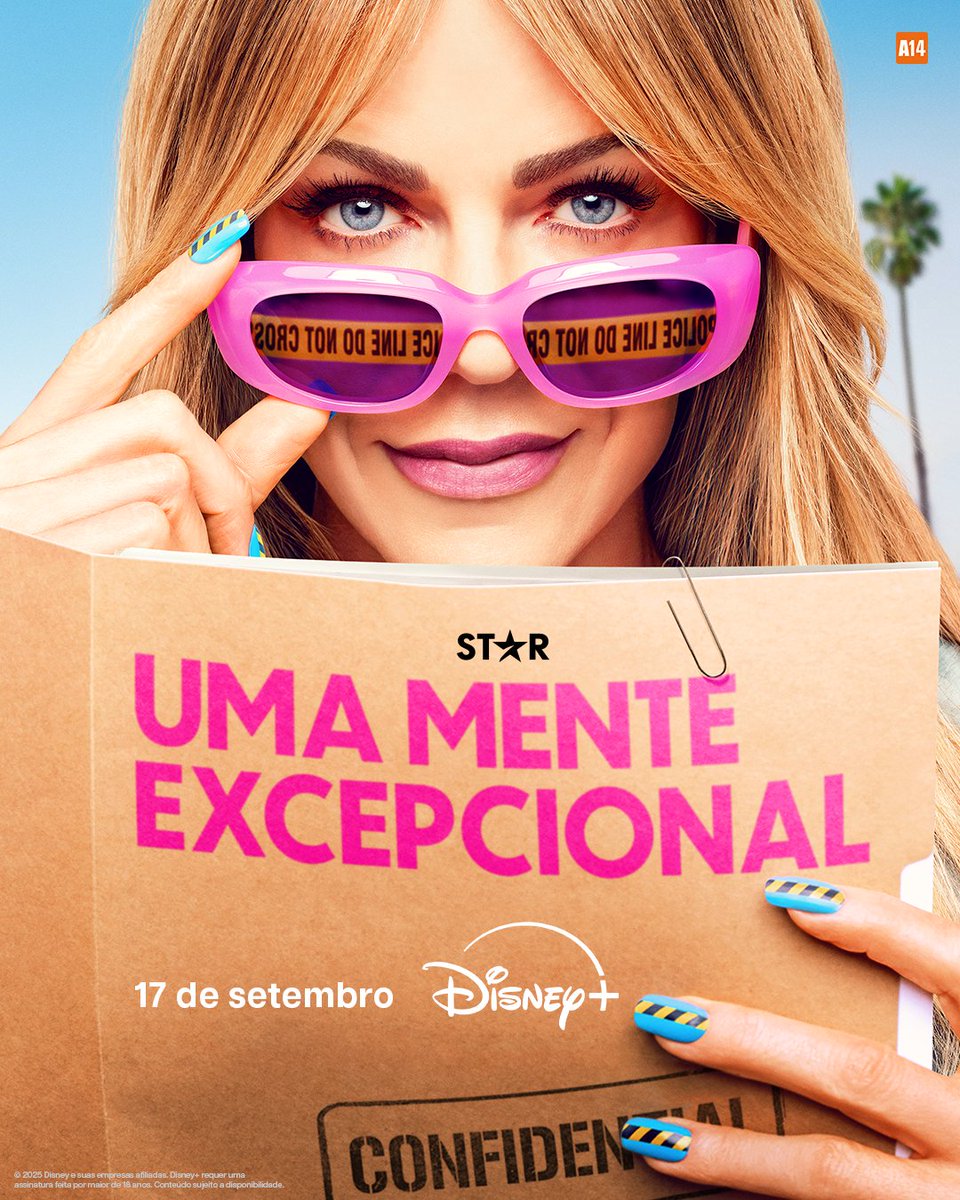 DisneyPlusBR's tweet photo. Morgan está de volta!

#UmaMenteExcepcional, nova temporada, em 17 de setembro no #DisneyPlus. https://t.co/JwA8M1YuJ1