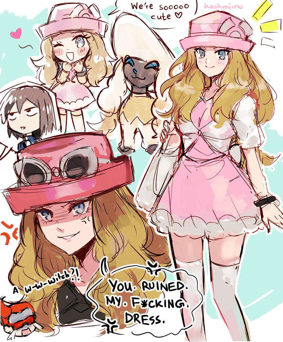 Serena headcanon doodles