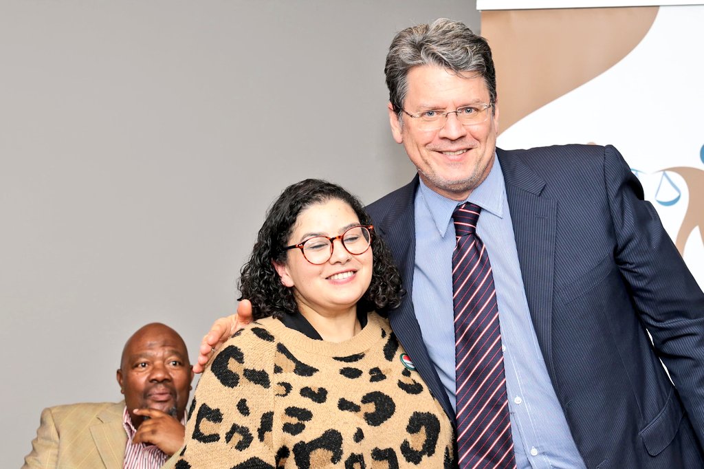 DOJCD_ZA's tweet photo. @DOJCD_ZA Deputy Minister @umrabulo has congratulated the recipients of certificates at the Dullah Omar School for Paralegalism, currently underway at the Southern Sun hotel in Sandton 📍 https://t.co/94C9jVqpCL