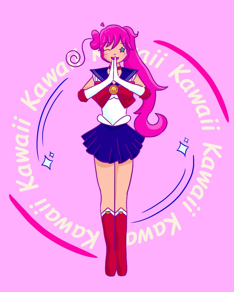 Starlightmind_'s tweet photo. Starlight having the time of her life cosplaying sailormoon 🌙💫 https://t.co/EdGWXbDFq4