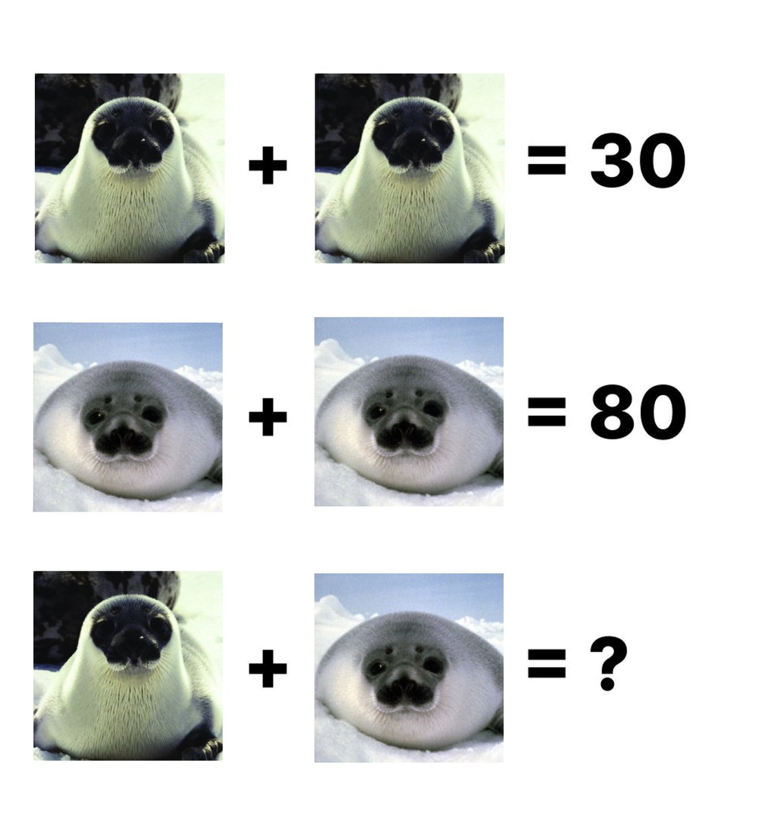 mossyseals's tweet image. school is starting up soon, here&apos;s some math to help you warm up 🧠✏️