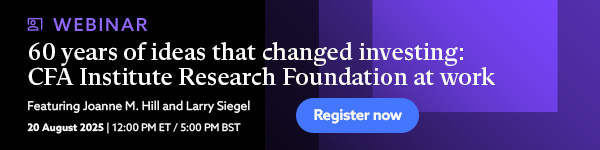 Celebrate 60 years of influential research from the CFA Institute Research Foundation. From efficient markets and asset pricing to AI and private markets, its open-access content continues to ...
Register Today!
ow.ly/ZUzG50WzA8x