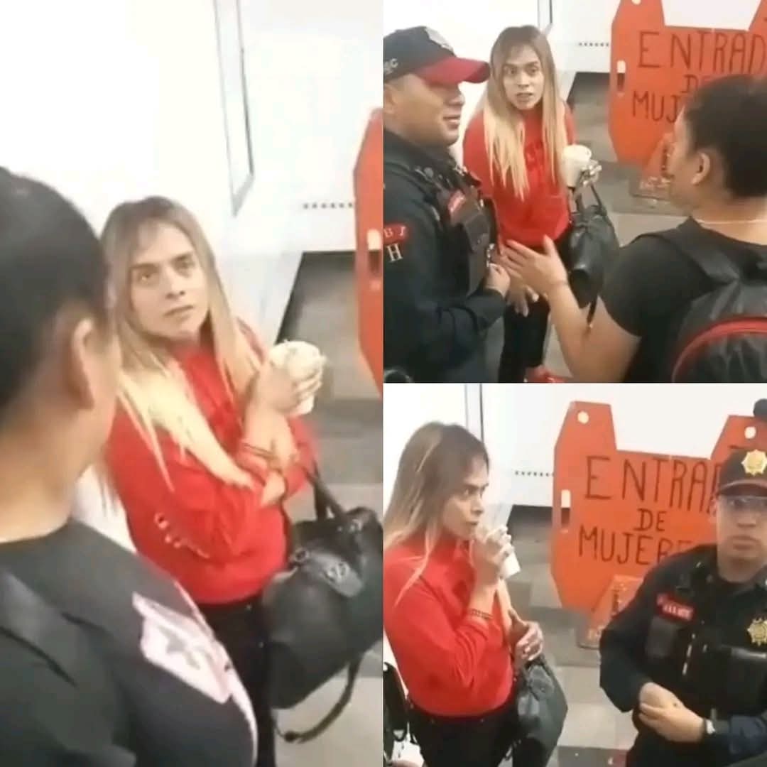 No es mujer es un enfermo mental que piensa que es  Mujer.