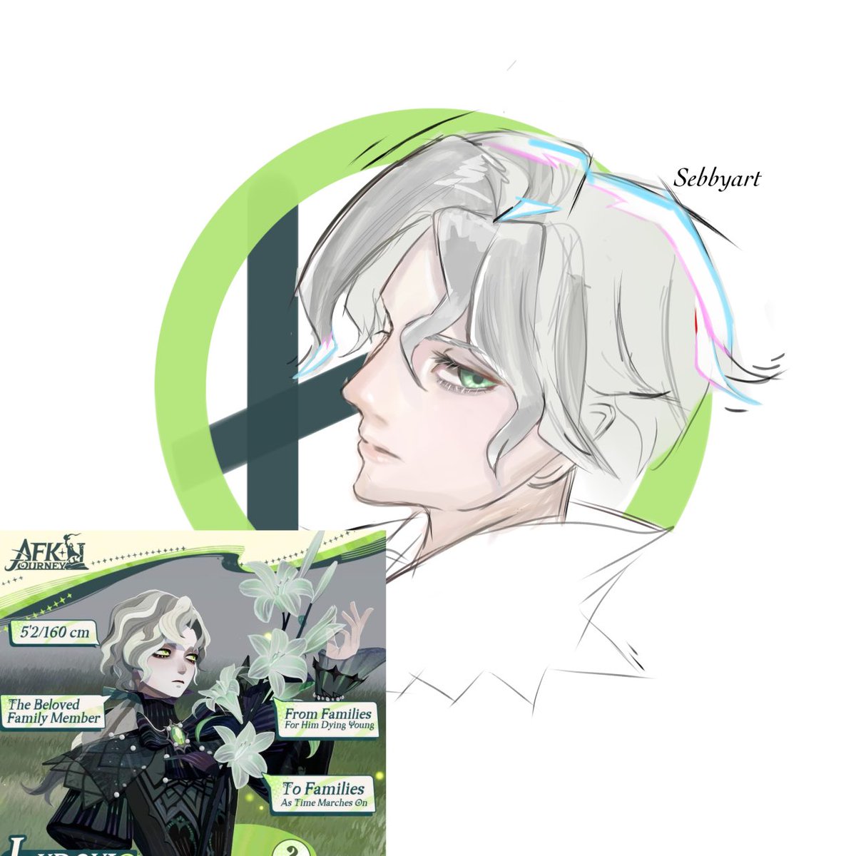 I know the fandom is so dead, but I love his design so much😭 <a href="/AFK_Journey/">AFK Journey</a> #ludovic #art #AFKJourney #fanart