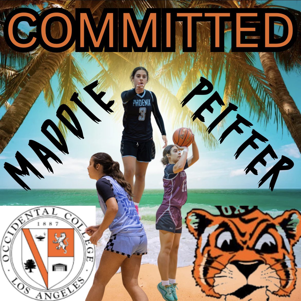Phoenix Select (@phoenixselect) on Twitter photo YES MA’AM‼️‼️
2026 <a href="/maddie_p2026/">Maddie Peiffer</a> commits to <a href="/tigerswbb/">Occidental Women’s Basketball</a> 👏👏
Extremely grateful to Head Coach Anahit Aladzhanyan & assistant Isaiah Flowers for this amazing opportunity!
<a href="/Occidental/">Occidental College</a> is a very high academic college in Los Angeles, California🔥
Way to go Maddie! PHX since 4th grade! YES MA’AM‼️‼️
2026 <a href="/maddie_p2026/">Maddie Peiffer</a> commits to <a href="/tigerswbb/">Occidental Women’s Basketball</a> 👏👏
Extremely grateful to Head Coach Anahit Aladzhanyan & assistant Isaiah Flowers for this amazing opportunity!
<a href="/Occidental/">Occidental College</a> is a very high academic college in Los Angeles, California🔥
Way to go Maddie! PHX since 4th grade!