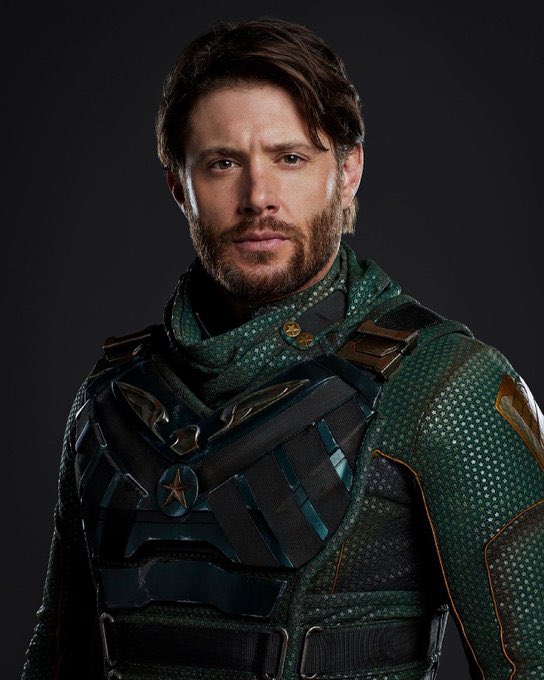 deancasbabyy's tweet photo. jensen ackles as soldier boy promo pictures are my favorite thing https://t.co/elF8zImSD3